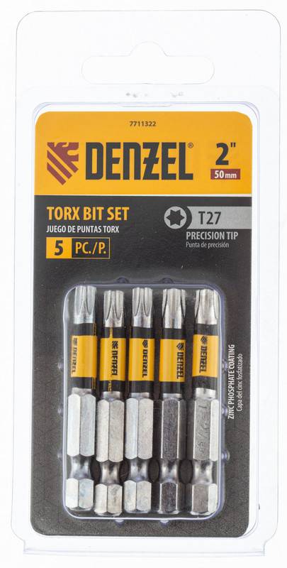 

Набор бит DENZEL T27x50 мм 7711322