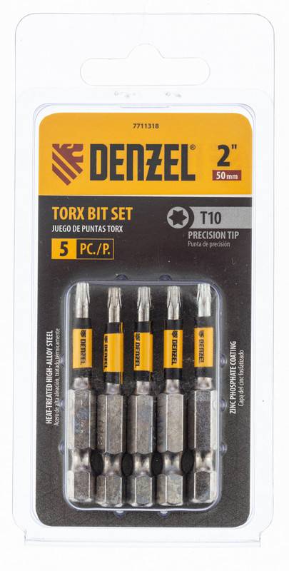 

Набор бит DENZEL T10x50 мм 7711318