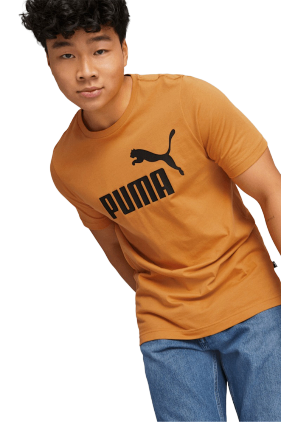 

Футболка мужская PUMA Ess Logo Tee 58666727 оранжевая XL, Оранжевый, Ess Logo Tee