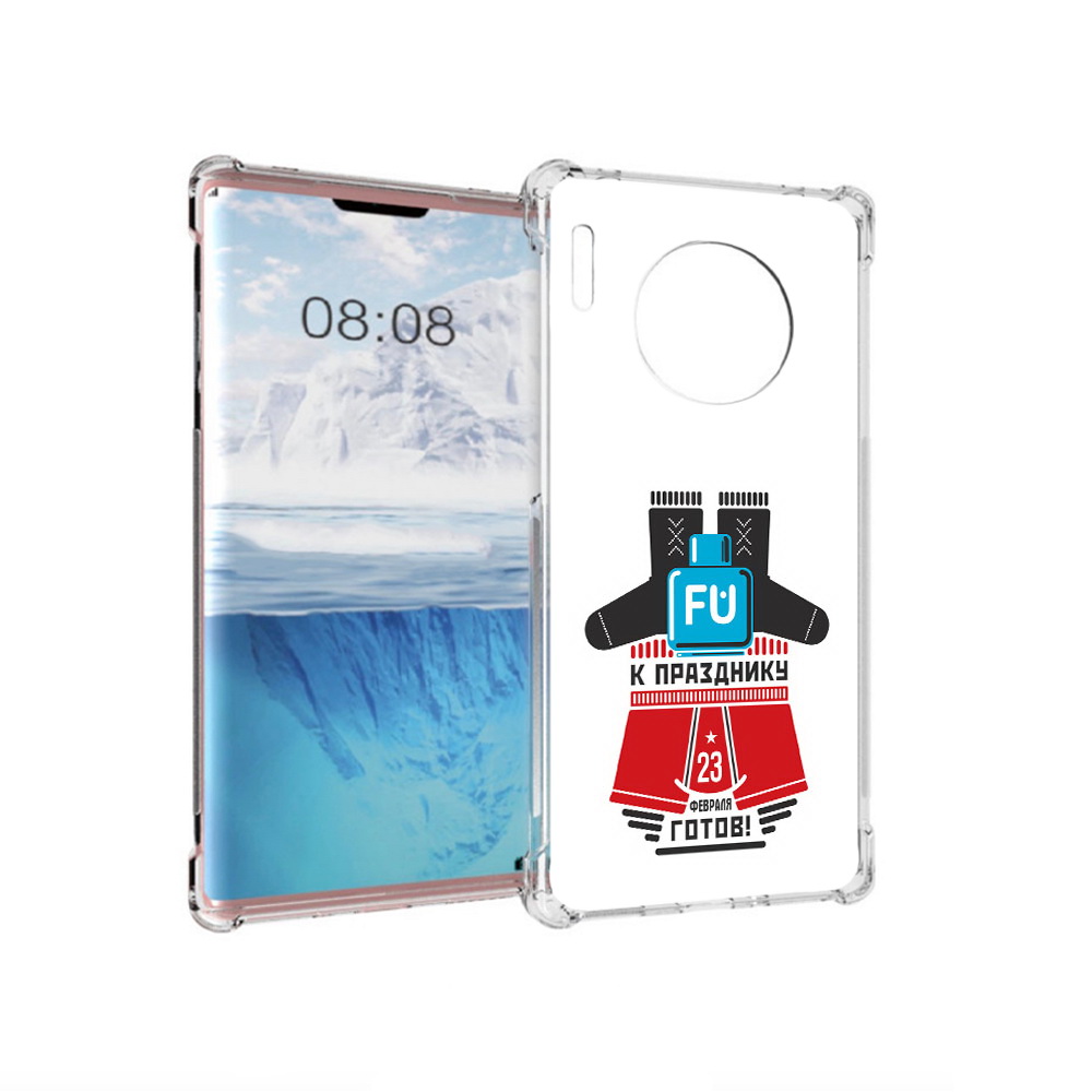 Чехол MyPads Tocco для Huawei Mate 30 Pro 23 февраля подарки к празднику