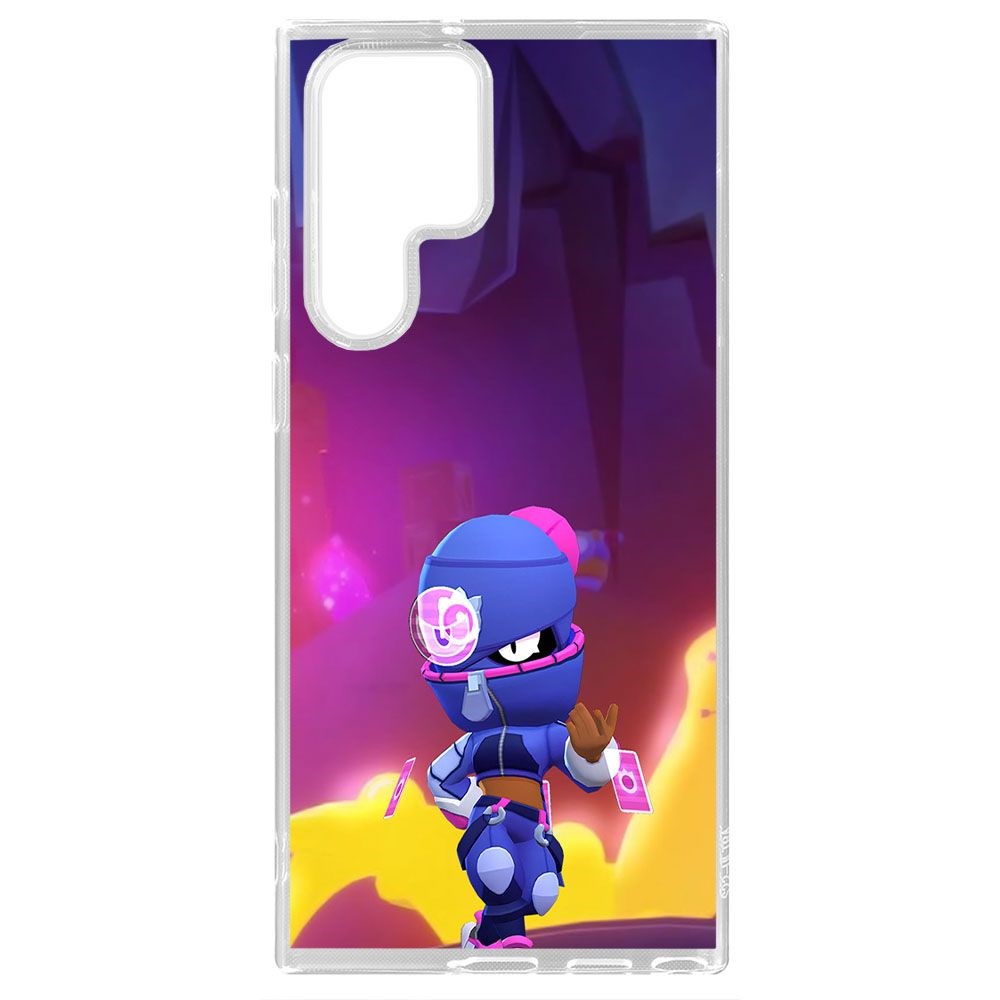 Чехол-накладка Brawl Stars-Ниндзя Тара для Samsung Galaxy S22 Ultra (S908)