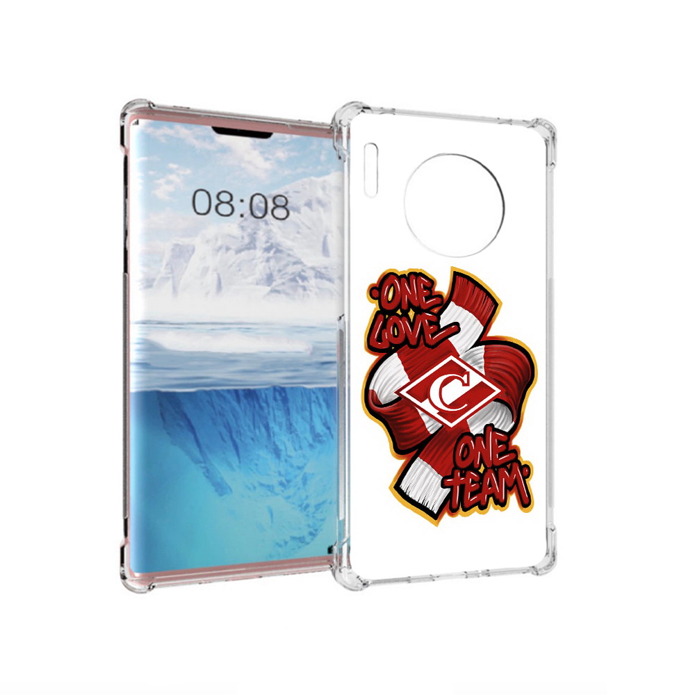 

Чехол MyPads Tocco для Huawei Mate 30 Pro Одна любовь-Спартак, Прозрачный, Tocco