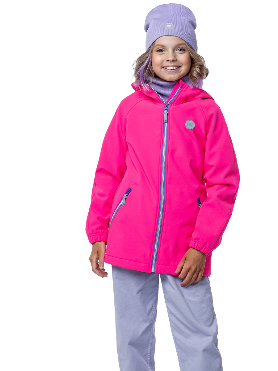 

Ветровка детская NIKASTYLE 4л6223, розовый, 128., 4л6223