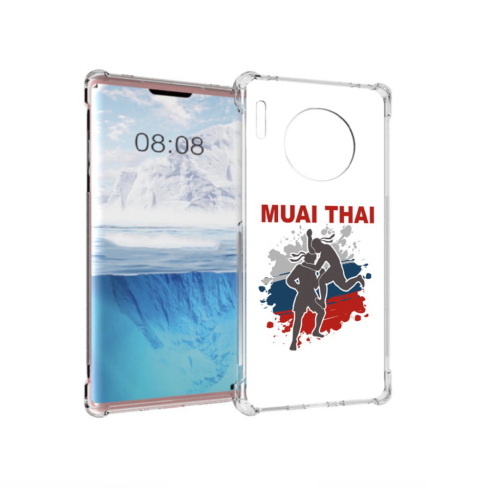 

Чехол MyPads Tocco для Huawei Mate 30 Pro Муайтай, Прозрачный, Tocco