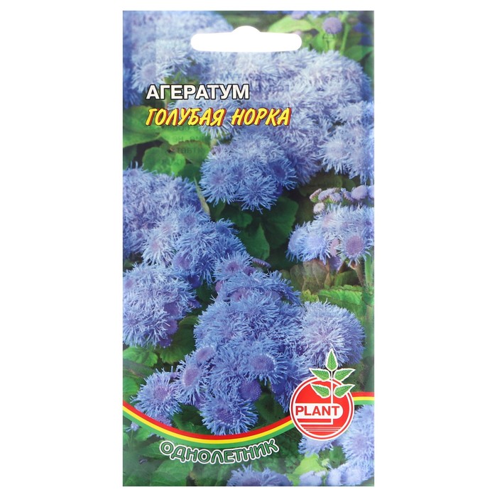 

Семена цветов Агератум Plant Голубая норка 0,03 г