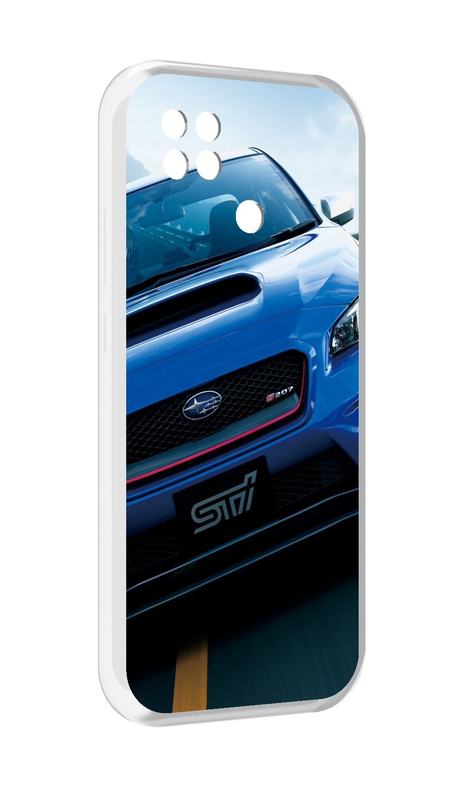 

Чехол MyPads subaru 2 для Xiaomi Poco C40, Прозрачный, Tocco