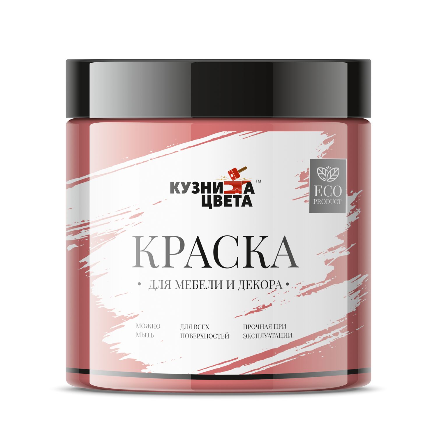 

Краска для мебели Кузница цвета закаты в Азии 0,5л, Красный, закаты в Азии
