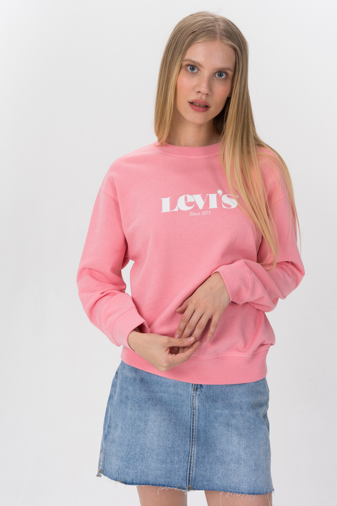 

Свитшот женский Levi's 18686-0009 розовый 42 RU, 18686-0009