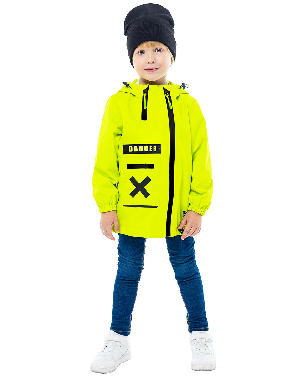 

Ветровка детская NIKASTYLE 4л4923, желтый, 122, 4л4923