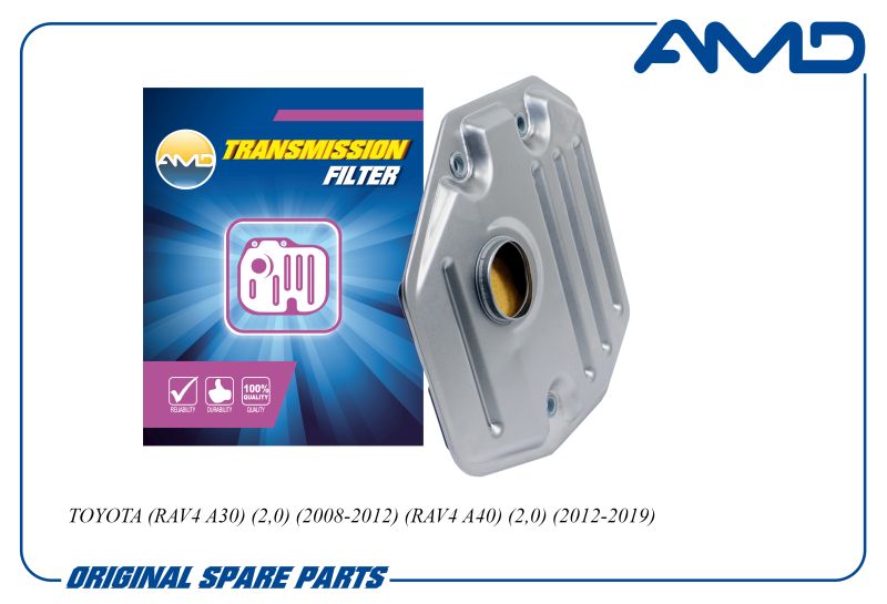 

Фильтр масляный АКПП 35330-0W090 AMDFL332 TOYOTA RAV4 A30 2,0 2008-12 RAV4 A40 2,0 12-2019