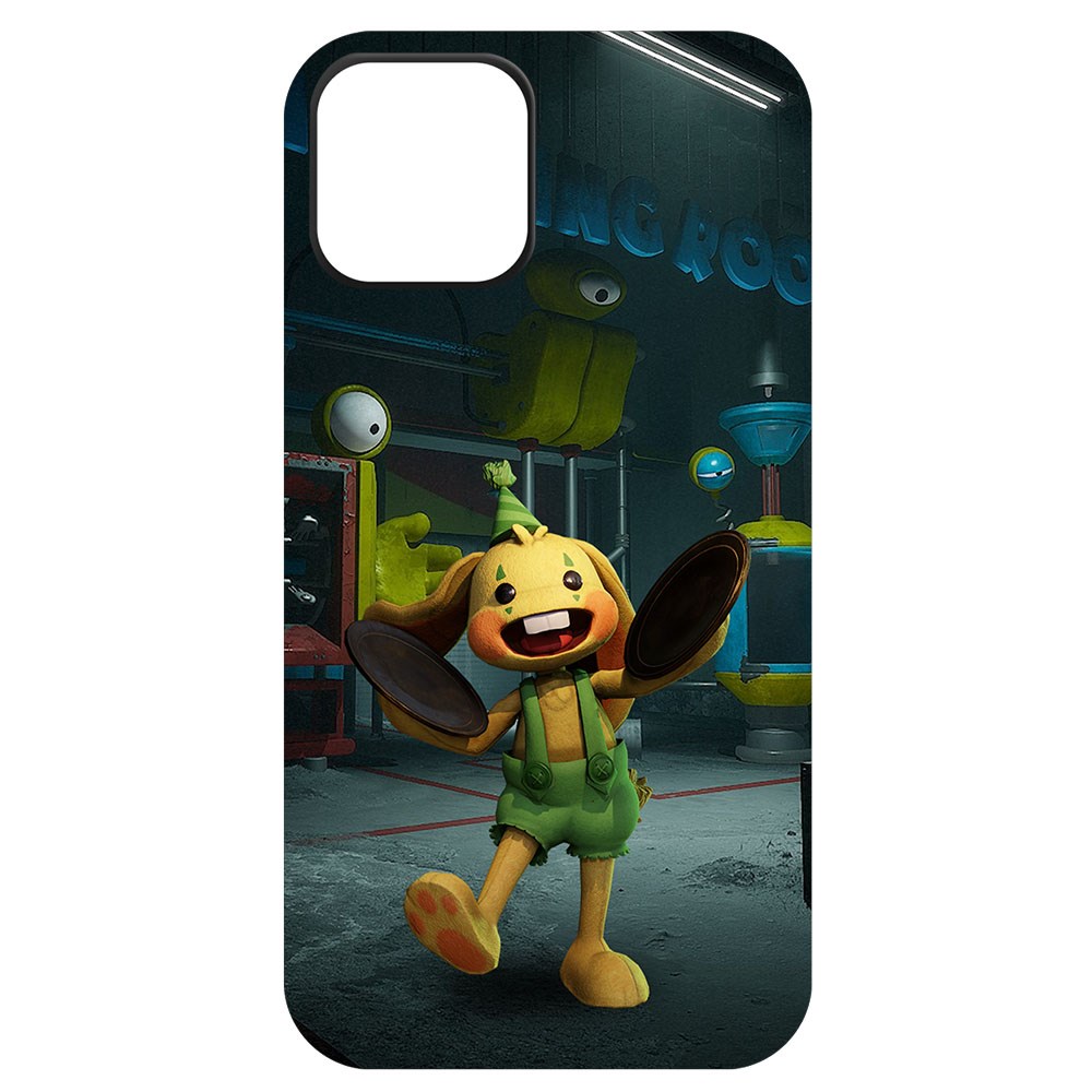 

Чехол-накладка Софт Хаги Ваги - Крольчонок Бонзо для iPhone 12 mini, Черный