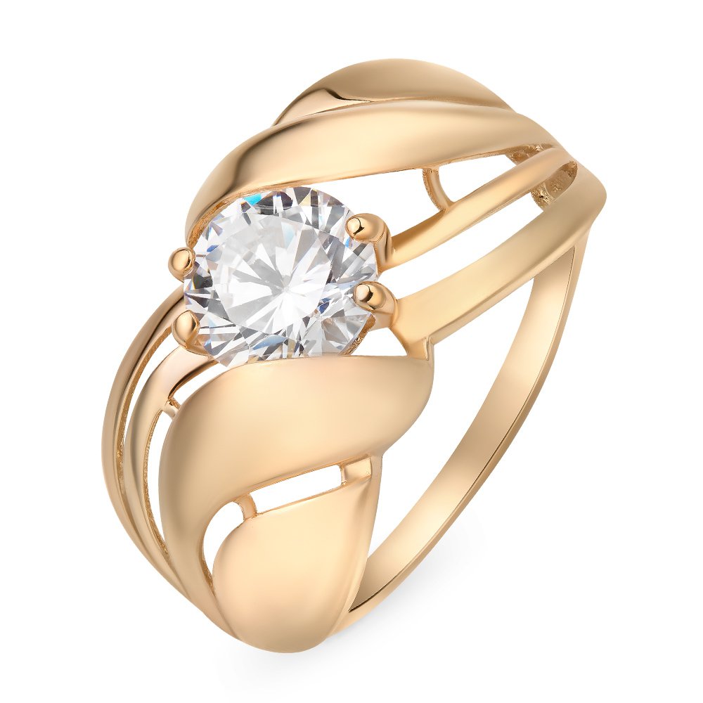 

Кольцо из золота р.  585Gold 301010207, фианит, 301010207