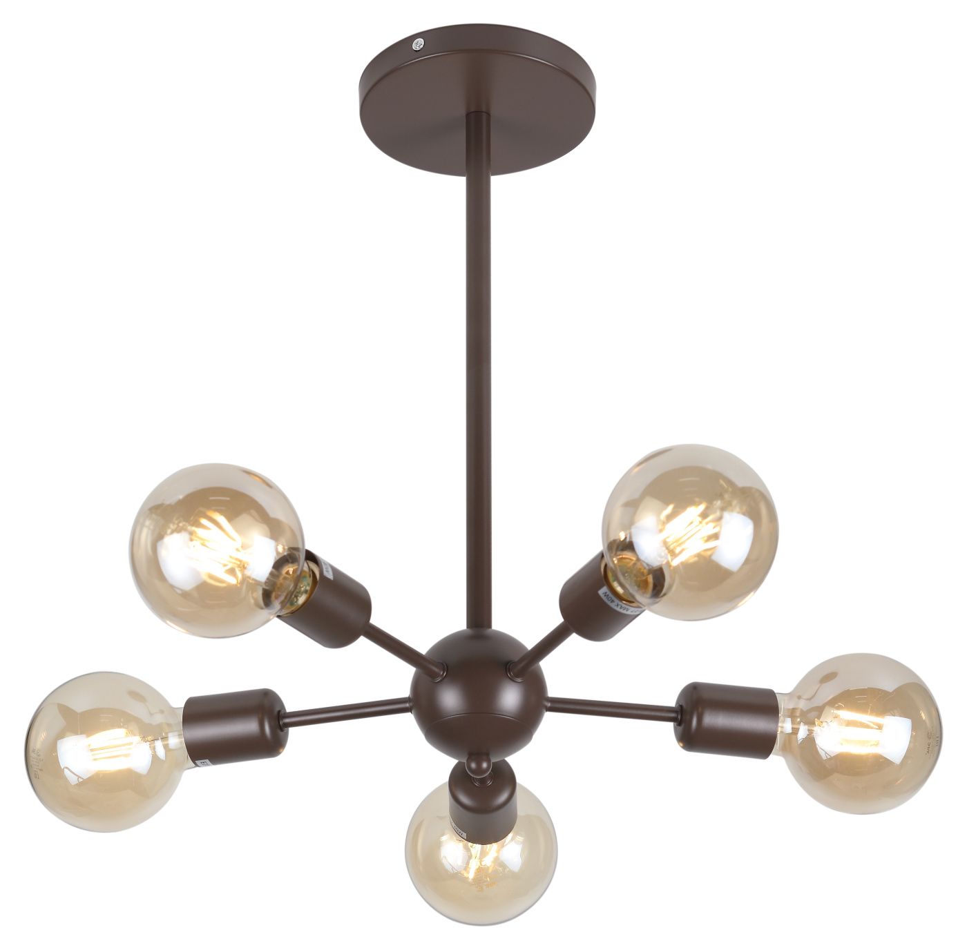 

Люстра Rivoli Grethen 5083-305 5 Е27 40 Вт лофт - кантри