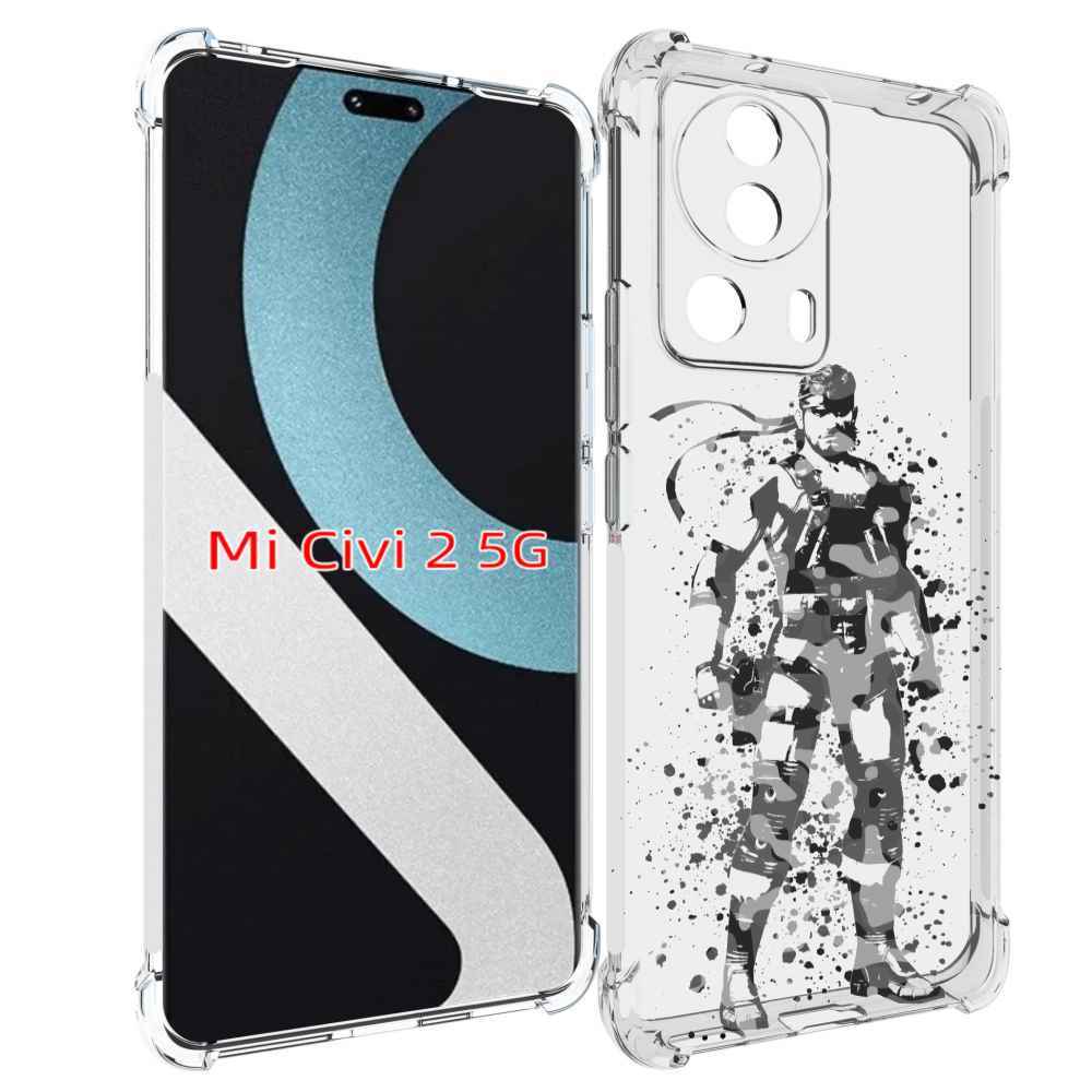 

Чехол MyPads Metal Gear Solid Snakes для Xiaomi Civi 2, Прозрачный, Tocco