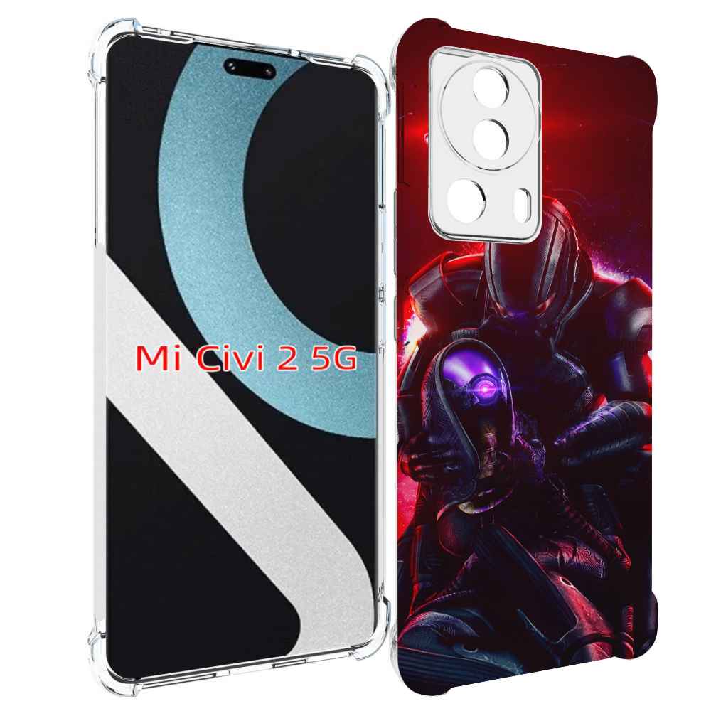 

Чехол MyPads Mass Effect для Xiaomi Civi 2, Прозрачный, Tocco