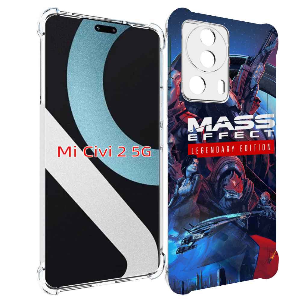 

Чехол MyPads Mass Effect Legendary Edition для Xiaomi Civi 2, Прозрачный, Tocco