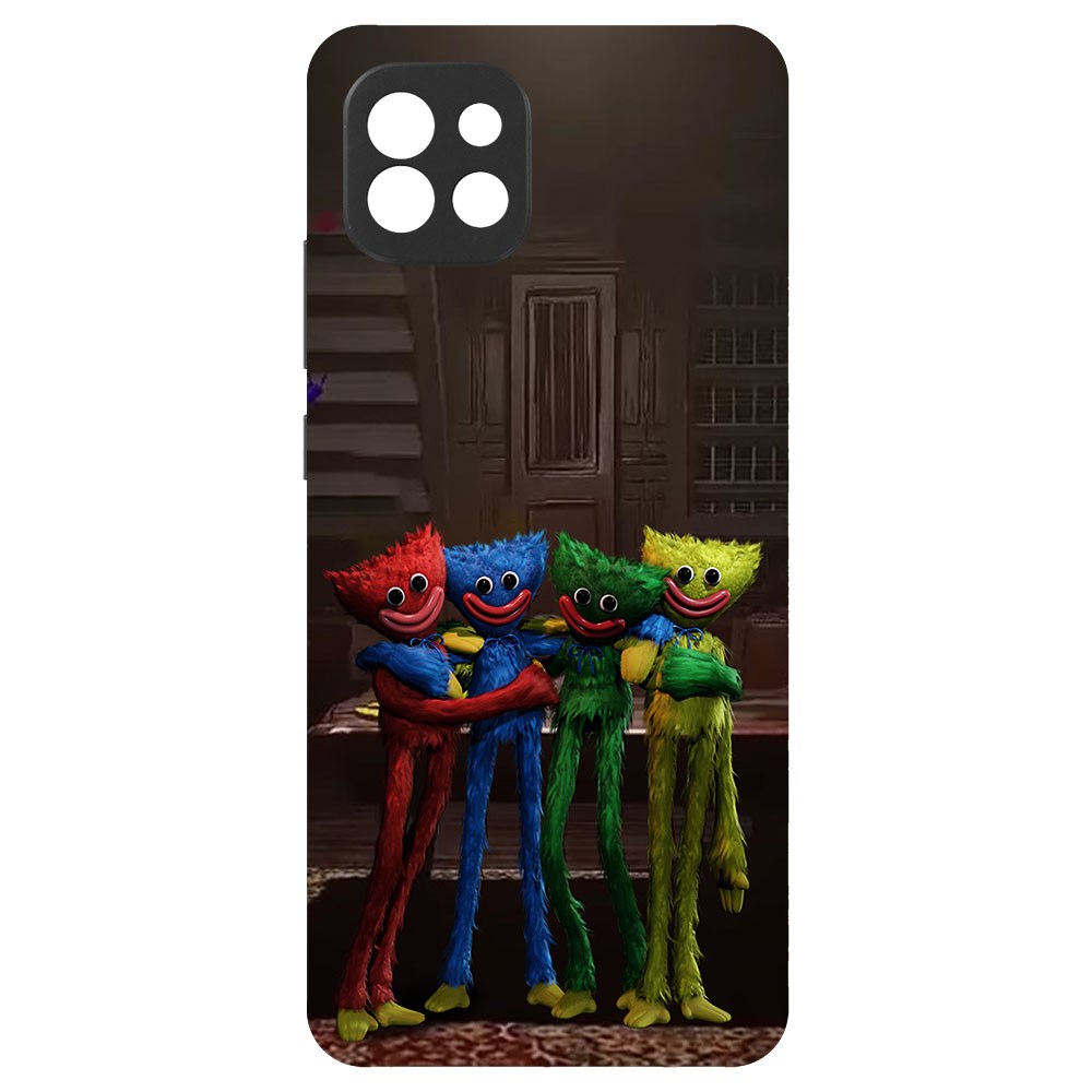 

Чехол-накладка Софт Хаги Ваги - Мини-Хаги для Samsung Galaxy A03 (A035), Черный