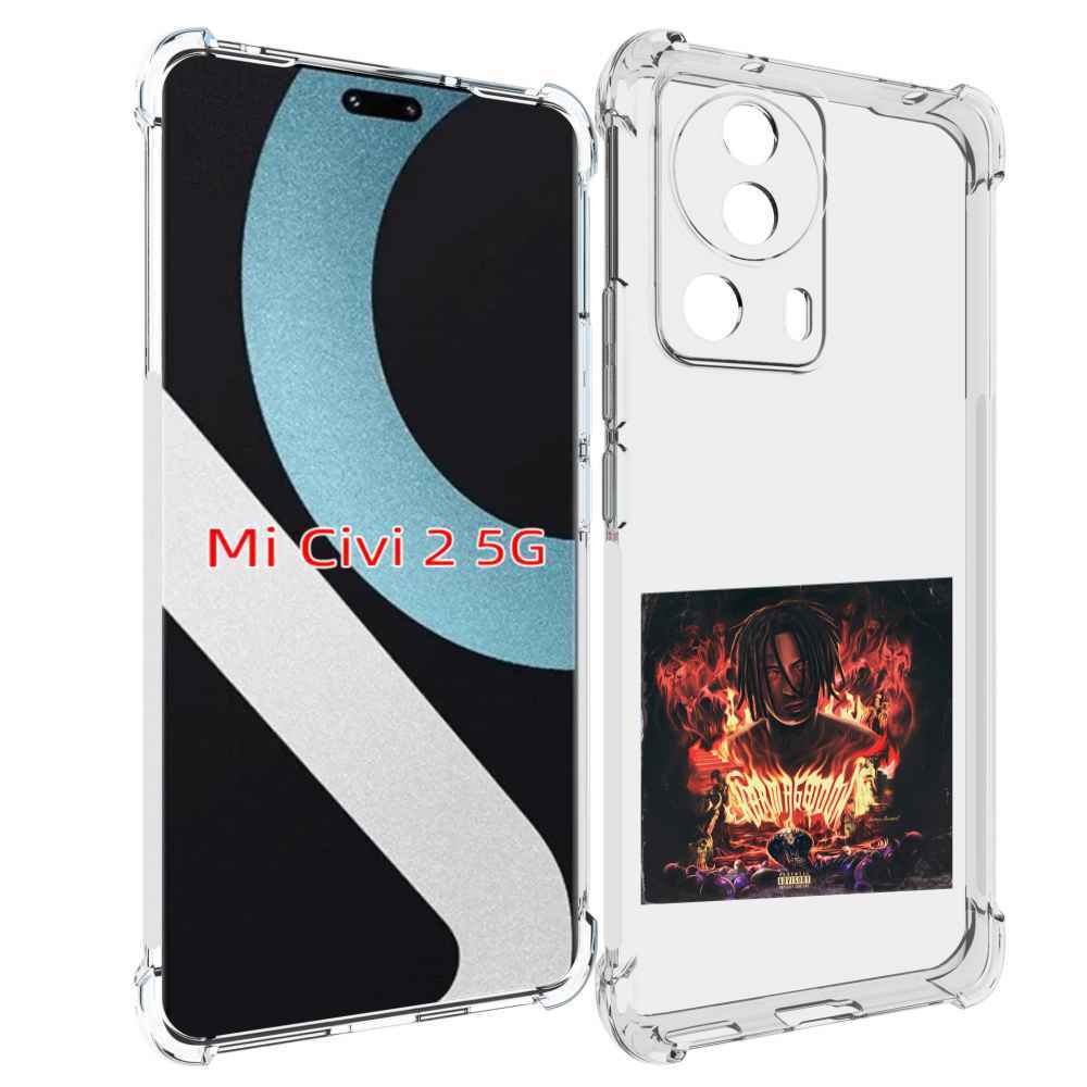 

Чехол MyPads Karmageddon Kizaru для Xiaomi Civi 2, Прозрачный, Tocco