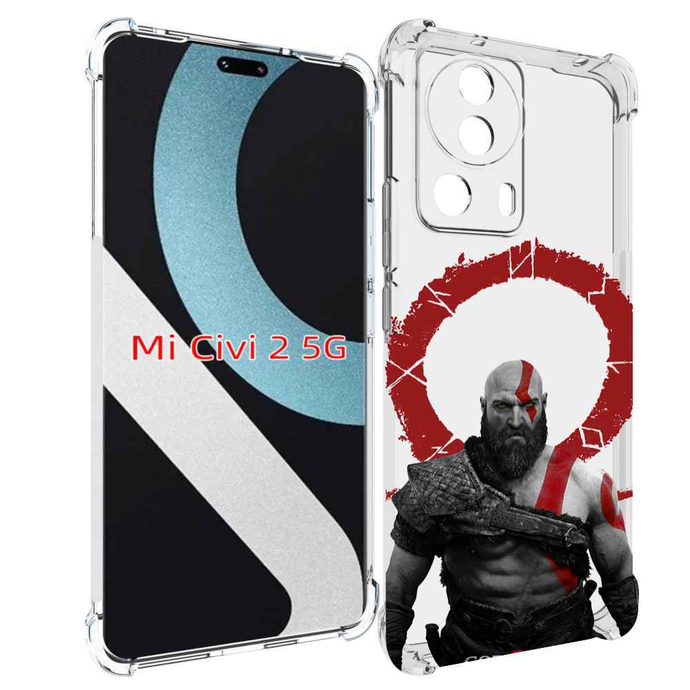 

Чехол MyPads God-of-War для Xiaomi Civi 2, Прозрачный, Tocco