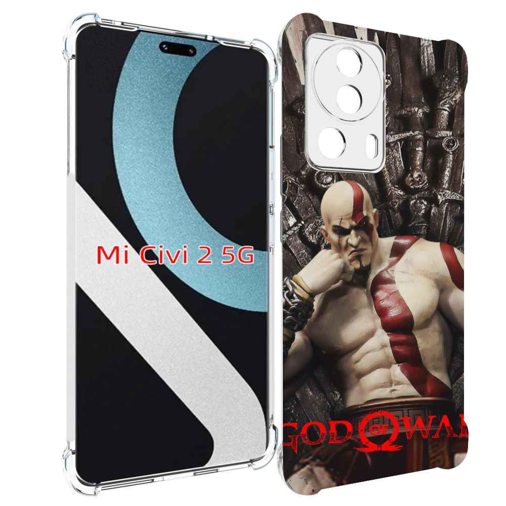 

Чехол MyPads God of War Кратос для Xiaomi Civi 2, Прозрачный, Tocco