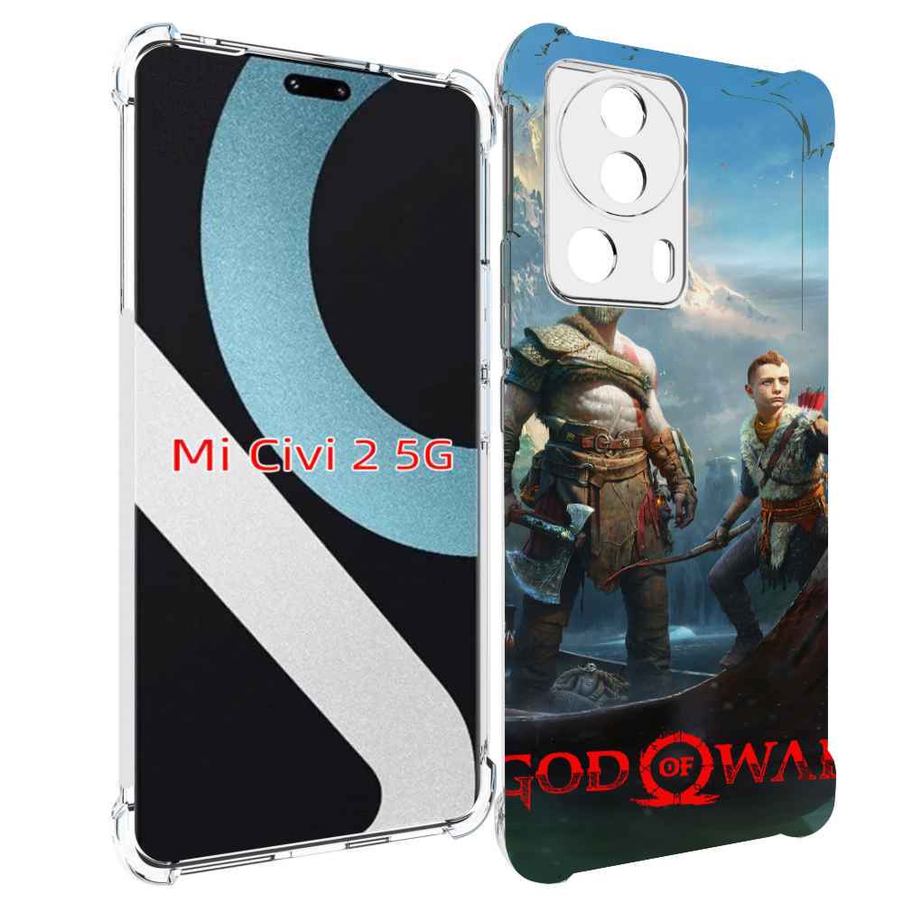 

Чехол MyPads God Of War Кратос Атрей для Xiaomi Civi 2, Прозрачный, Tocco