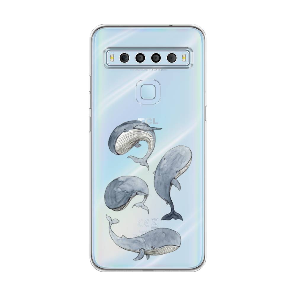 

Чехол Awog на TCL 10L "Киты", Разноцветный, 290250-1