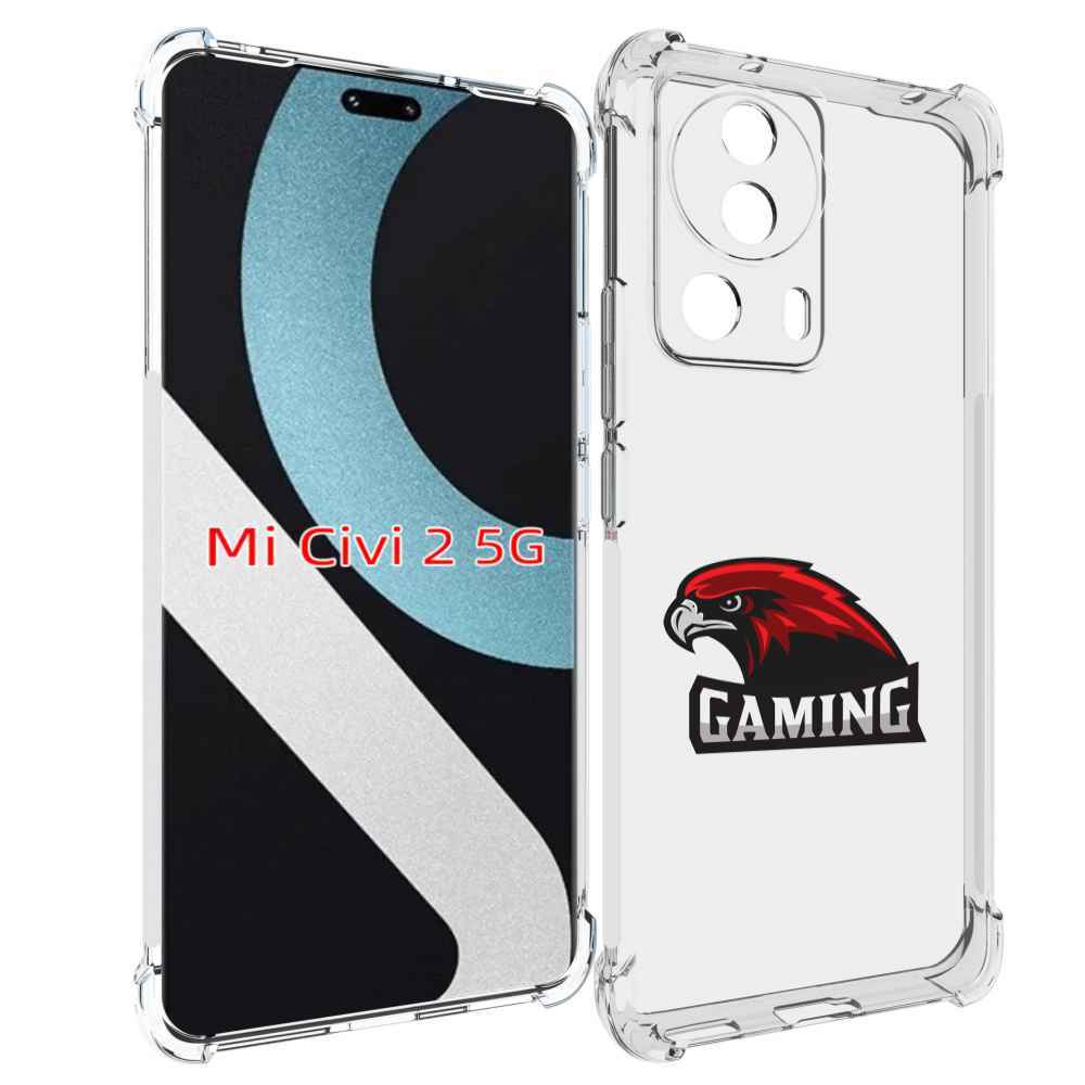 

Чехол MyPads Gaming-1 мужской для Xiaomi Civi 2, Прозрачный, Tocco