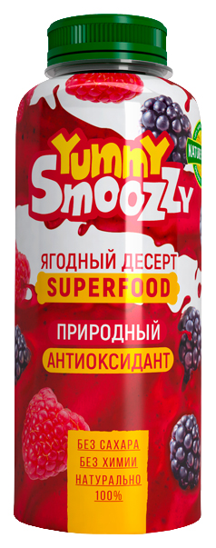 

Смузи Yummy smoozzy Superfood ягодный десерт 10 г