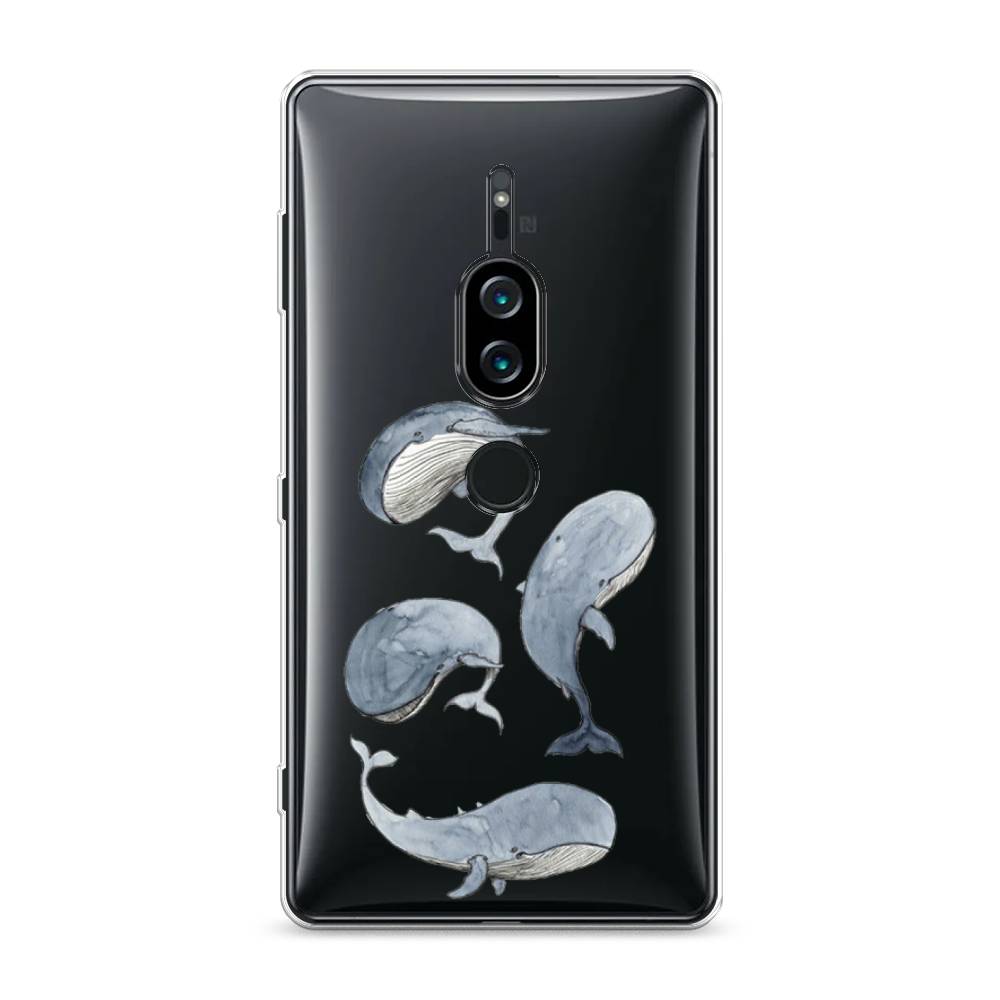 

Силиконовый чехол "Киты" на Sony Xperia XZ2 Premium, 53350-1