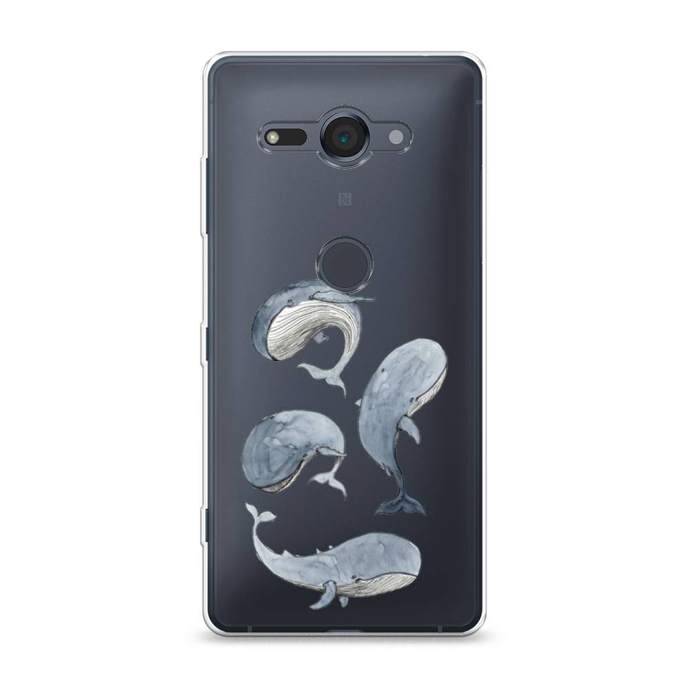 

Чехол Awog на Sony Xperia XZ2 Compact "Киты", Разноцветный, 52950-1
