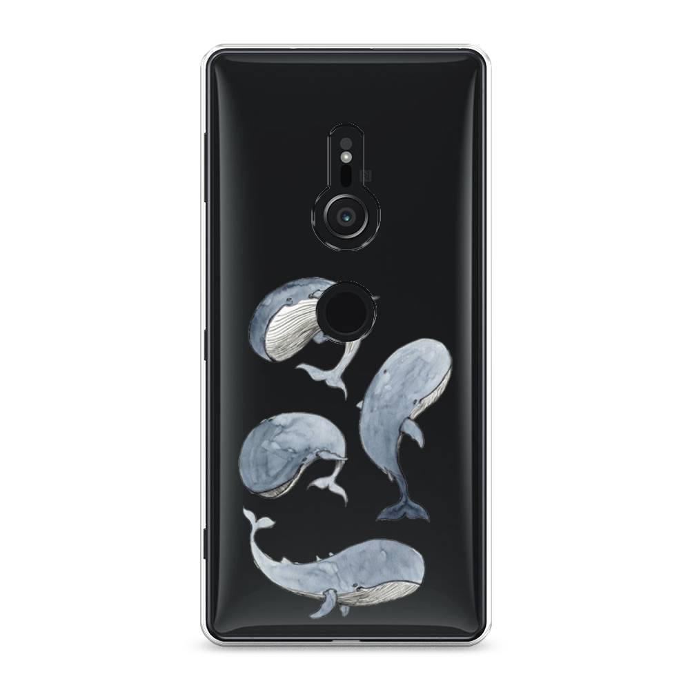 

Чехол Awog на Sony Xperia XZ2 "Киты", Разноцветный, 52850-1