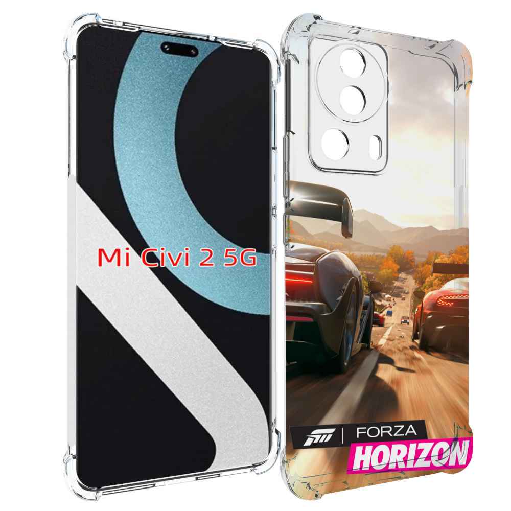 

Чехол MyPads Forza Horizon для Xiaomi Civi 2, Прозрачный, Tocco