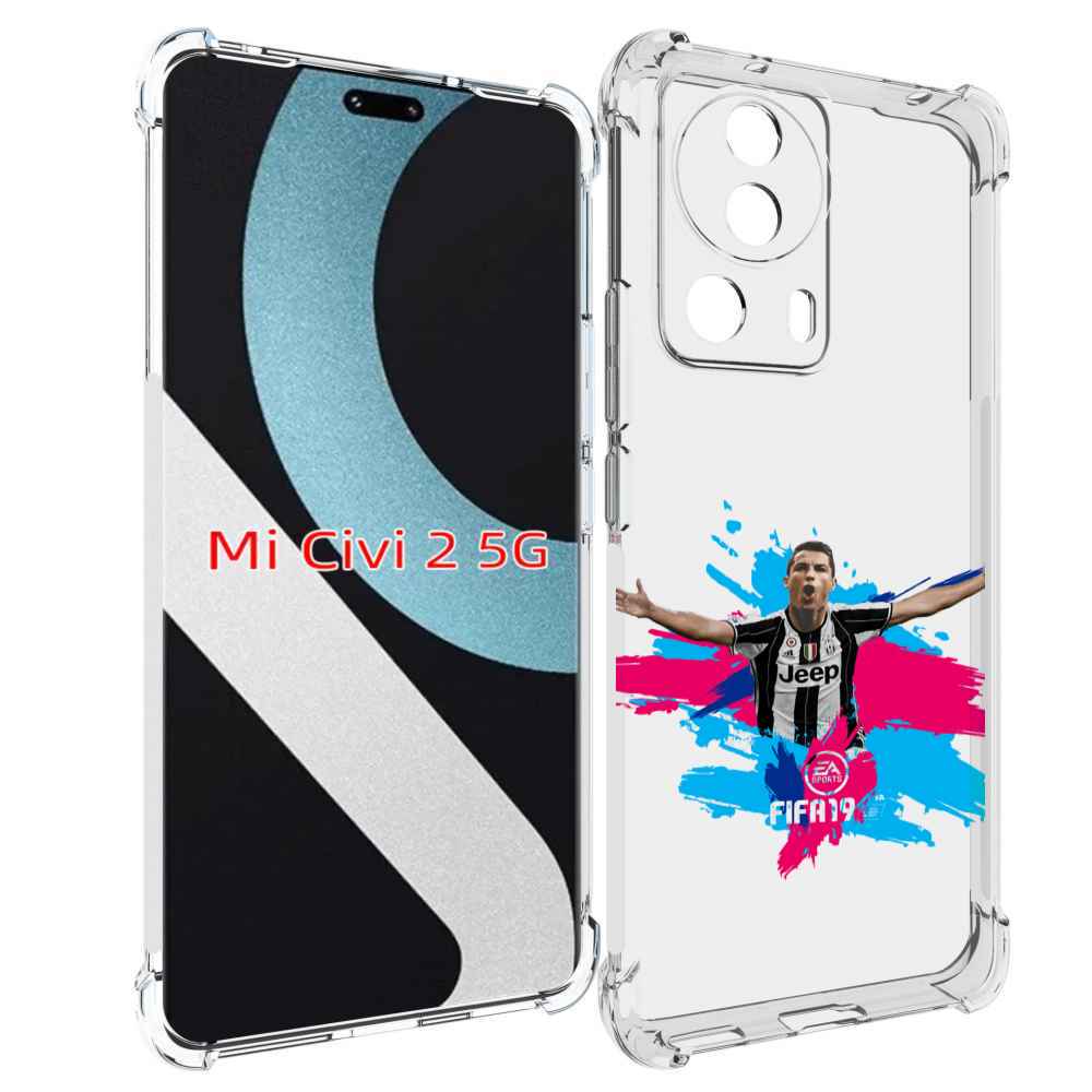 

Чехол MyPads Fifa-2019-2020-2021-2022 мужской для Xiaomi Civi 2, Прозрачный, Tocco