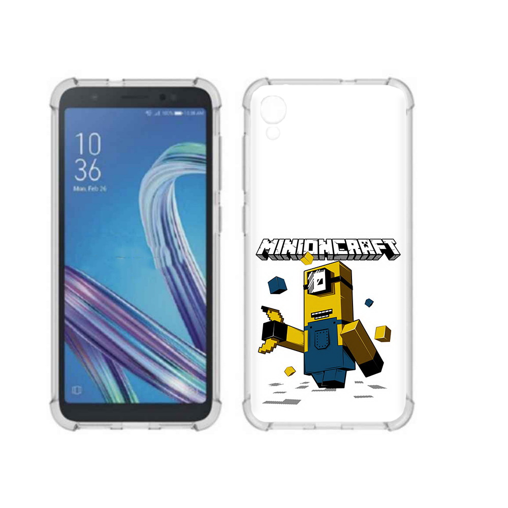

Чехол MyPads Tocco для Asus ZenFone Live L1 (G552KL) миньон (PT113202.648.478), Прозрачный, Tocco