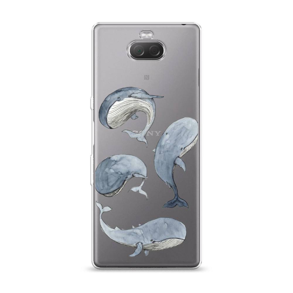 

Чехол Awog на Sony Xperia XA3/Xperia 10 "Киты", Разноцветный, 53750-1
