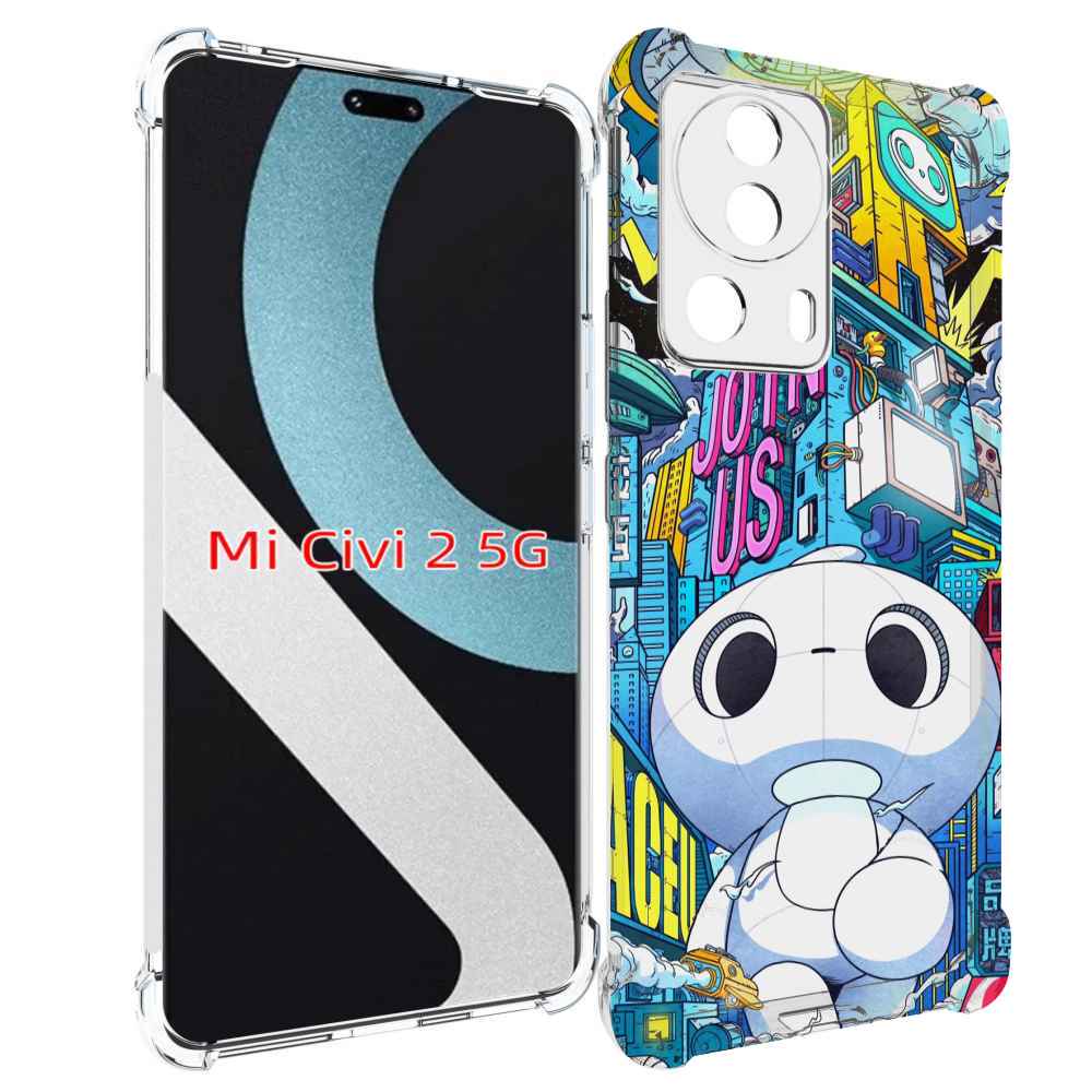 

Чехол MyPads FaceU для Xiaomi Civi 2, Прозрачный, Tocco