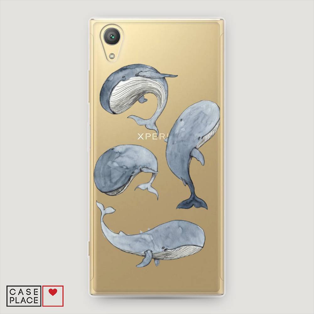 

Чехол Awog на Sony Xperia XA1 plus "Киты", 53050-1