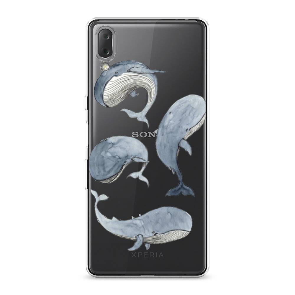 

Чехол Awog на Sony Xperia L3 "Киты", Разноцветный, 54450-1