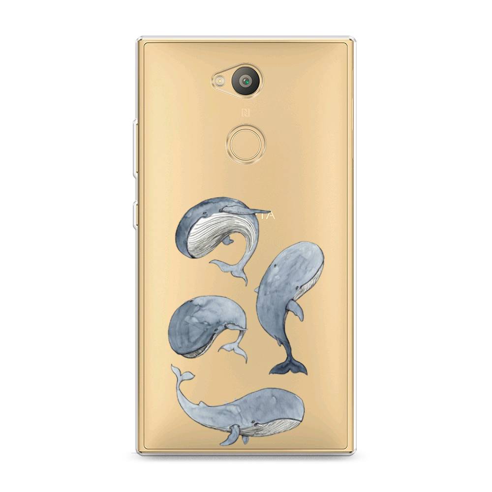 

Чехол Awog на Sony Xperia L2 "Киты", Разноцветный, 53450-1