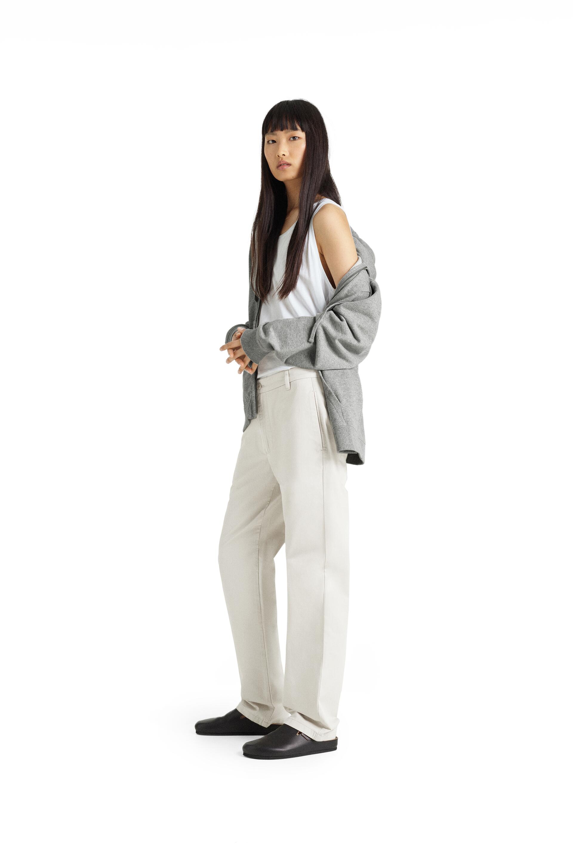 

Брюки мужские ZARA 05862340 белые 38 (доставка из-за рубежа), 05862340