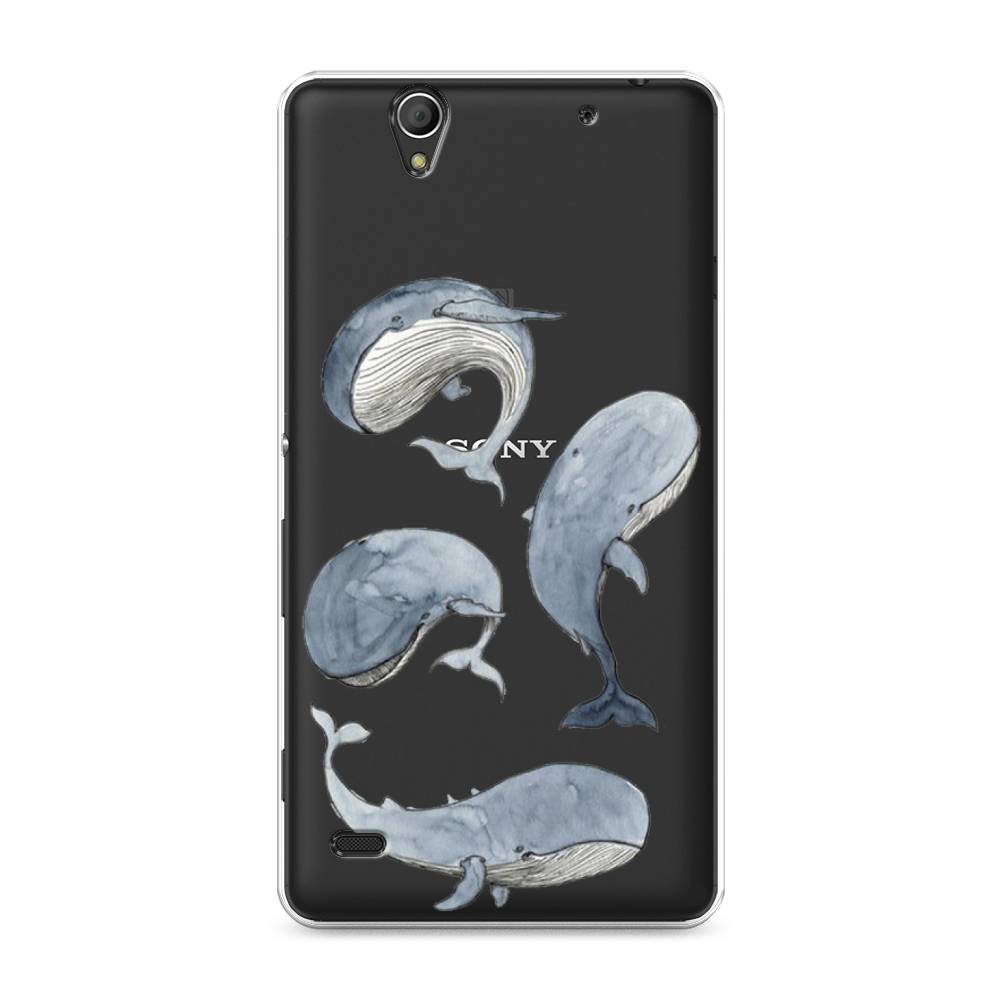 

Чехол Awog на Sony Xperia C4 "Киты", Разноцветный, 52650-1
