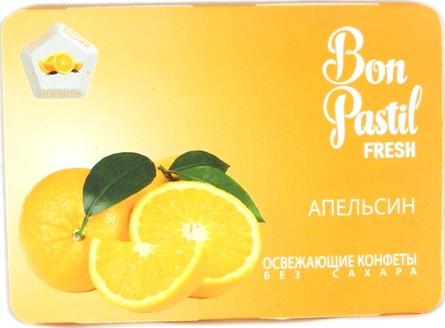 

Драже Bon Pastil Fresh Апельсин без сахара 12 г