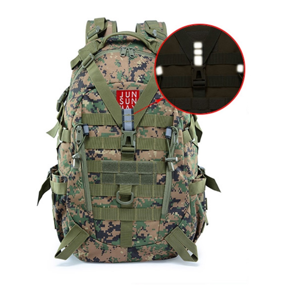 Рюкзак тактический JSM J012 водоотталкивающий, спортивный походный, 25л, джунгли