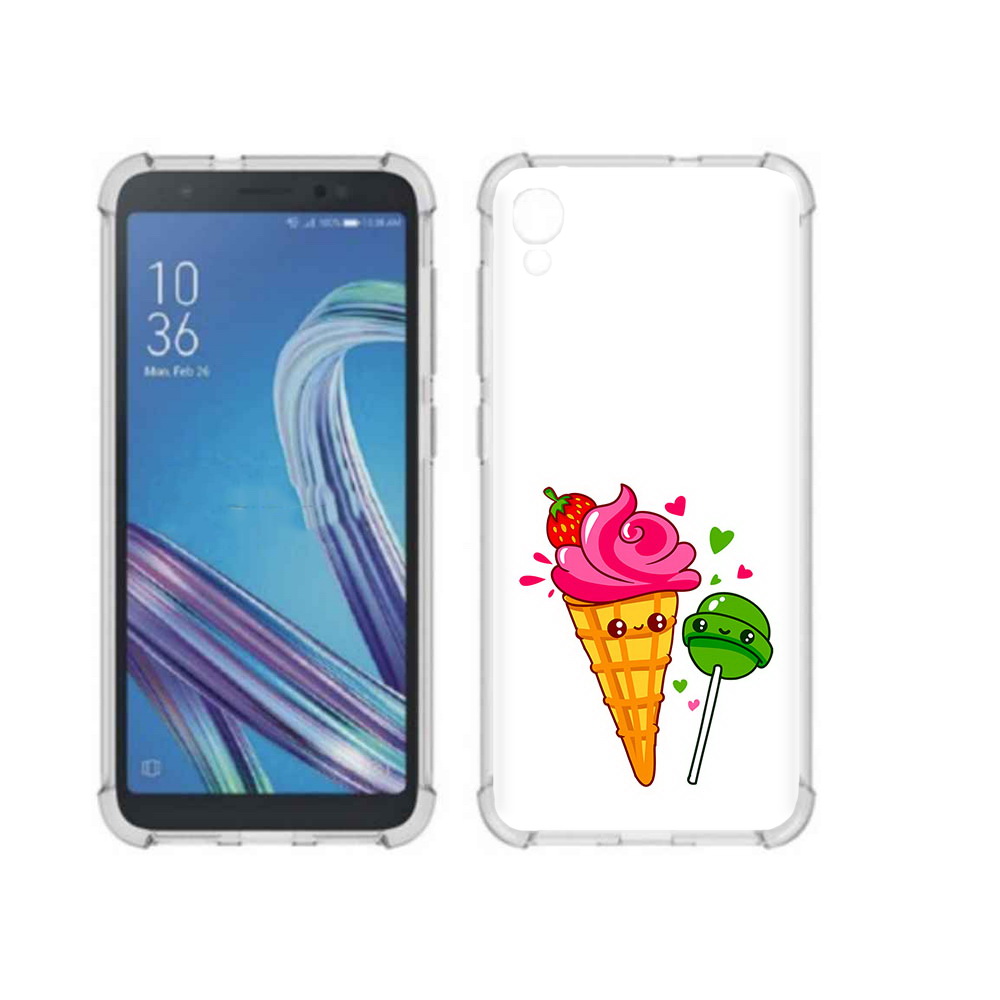

Чехол MyPads Tocco для Asus ZenFone Live L1 (G552KL) Вкусняшки (PT113202.648.45), Прозрачный, Tocco