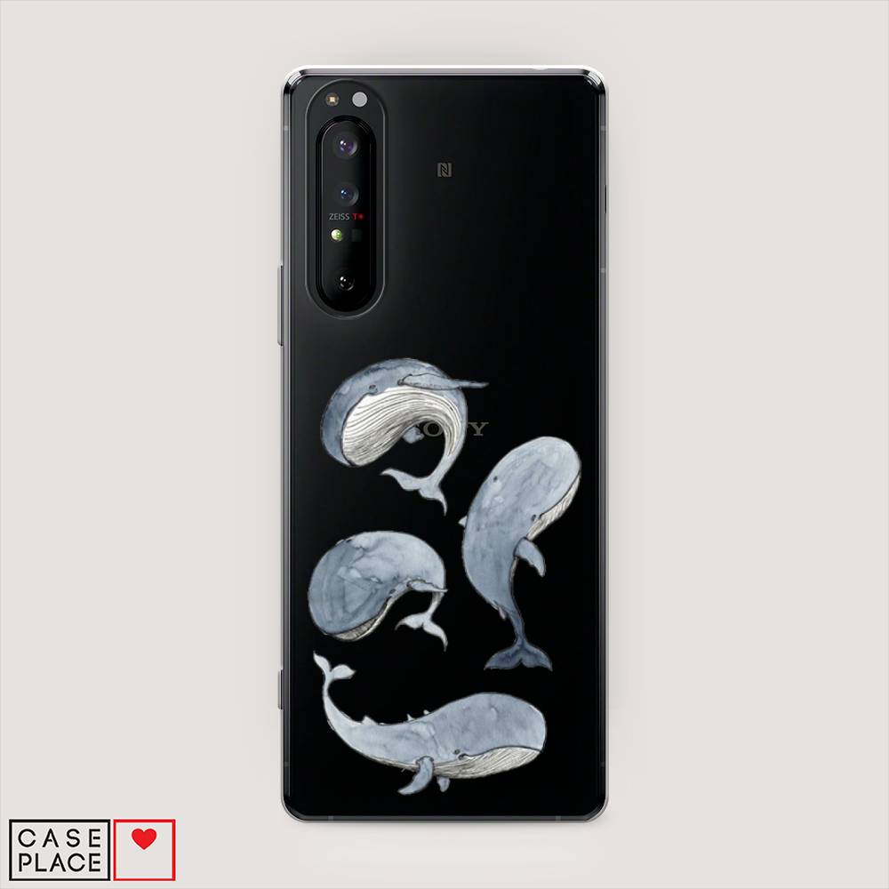 

Чехол Awog на Sony Xperia 1 II "Киты", Разноцветный, 54550-1
