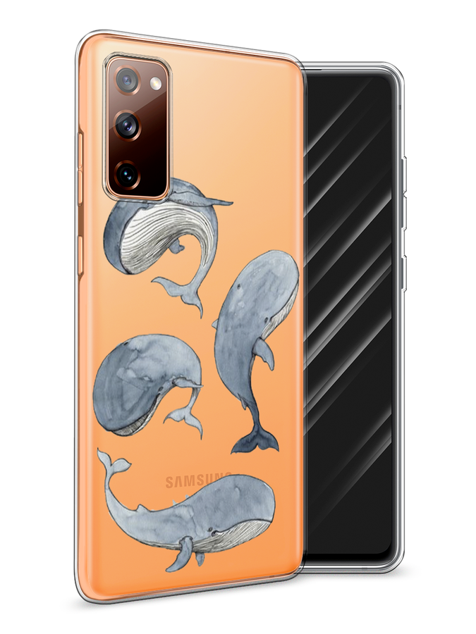 

Чехол Awog на Samsung Galaxy S20 FE / Самсунг S20 FE "Киты", Разноцветный, 2101350-1
