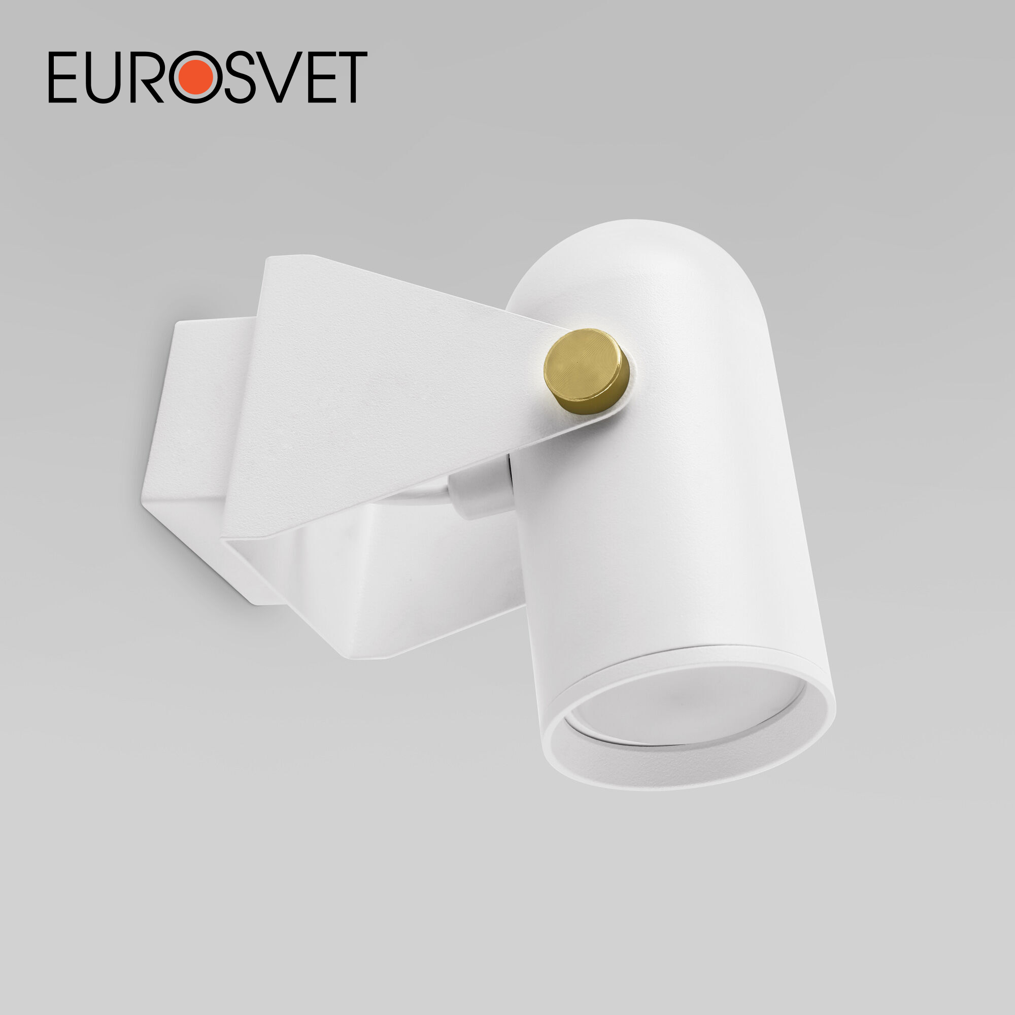 

Настенный светильник Eurosvet Snap 20167/1 белый с поворотным плафоном 50 Вт GU10