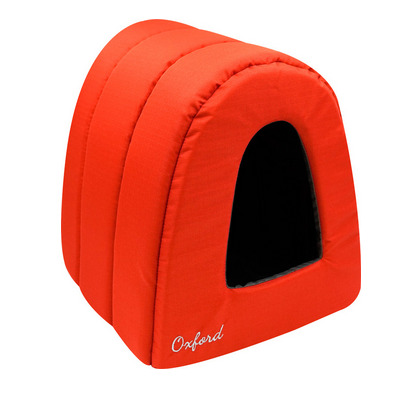 

Дом-тоннель ZooExpress Oxford №2, красный-серый, 50x42x35 см, Туннель