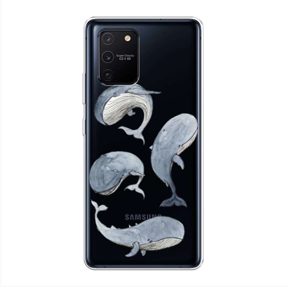 

Чехол Awog на Samsung Galaxy S10 Lite / Самсунг S10 Lite "Киты", Разноцветный, 210050-1