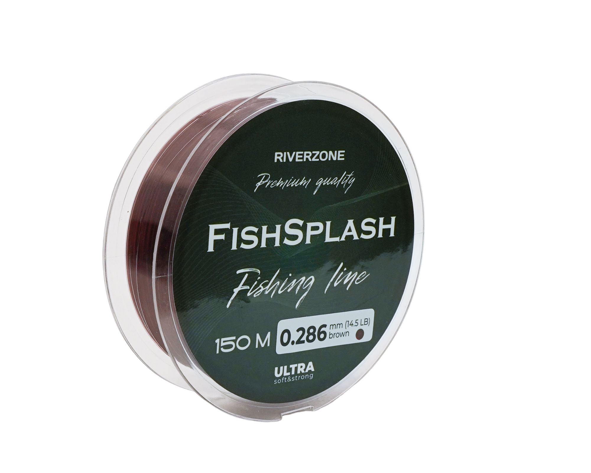Леска Riverzone FishSplash I 150м 0,286мм 14,5lb brown